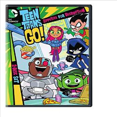 Teen Titans Go: Appetite For Disruption - Season Two Part One (틴 타이탄 고: 시즌 2 파트 1)(지역코드1)(한글무자막)(DVD)