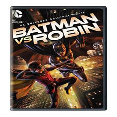 Batman vs Robin (배트맨 vs 로빈)(지역코드1)(한글무자막)(DVD)