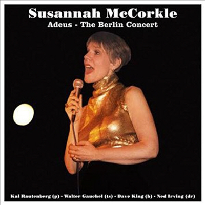 Susannah Mccorkle - Adeus-The Berlin Concert (CD)