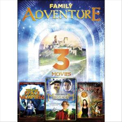 3-Movie Family Adventure: Mysterious Museum / Teen Sorcery / Teenage Space Vampires(지역코드1)(한글무자막)(DVD)