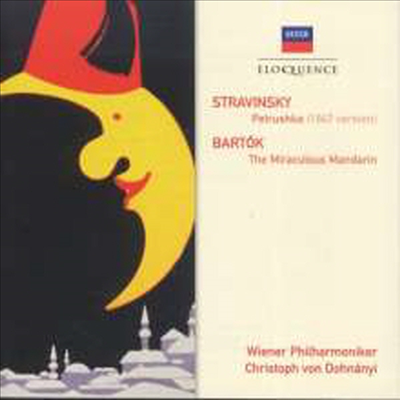 스트라빈스키: 페트루슈카 & 바르톡: 중국의 이상한 관리인 모음곡 (Stravinsky: Petruschka & Bartok: The Miraculous Mandarin, Op.19)(CD) - Christoph von Dohnanyi