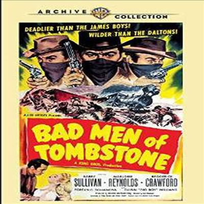 Bad Men Of Tombstone (배드 멘 오브 툼스톤)(한글무자막)(DVD)(DVD-R)