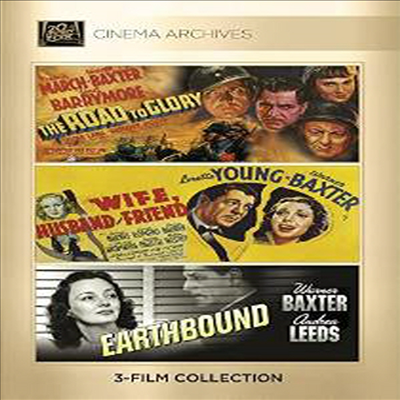 The Road To Glory / Wife Husband &amp; Friend / Earthbound: 3-Film Collection (더 로드 투 글로리 / 와이프 허스밴드 앤 프랜드 / 어스바운드)(한글무자막)(DVD)