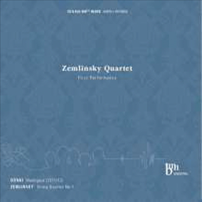 둔키: 현악 사중주를 위한 마드리갈 &amp; 쳄린스키: 현악 사중주 1번 (Dunki: Madrigaux for String Quartet &amp; Zemlinsky: String Quartet No.1) (CD + Blu-ray Audio) - Zemlinsky Quartet