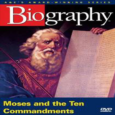 Biography: Moses and the Ten Commandments (모세와 십계)(지역코드1)(한글무자막)(DVD)