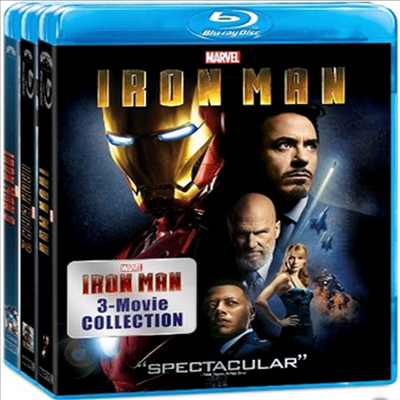 Iron Man: 3 Movie Collection (아이언 맨 1.2.3)(한글무자막)(Blu-ray)