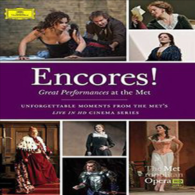 메트로폴리탄 오페라의 명장면 (Encores Great Performances At The Met) (DVD) (2015) - Metropolitan Opera