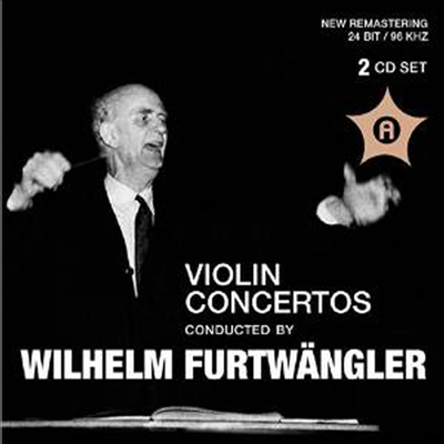 푸르트벵글러가 지휘한 시벨리우스, 베토벤, 멘델스존 & 브람스: 바이올린 협주곡 (Sibelius, Mendelssohn, Beethoven & Brahms: Violin Concertos Conducted By Wilhelm Furtwangler) (2CD) - Wilhelm Furtwangler