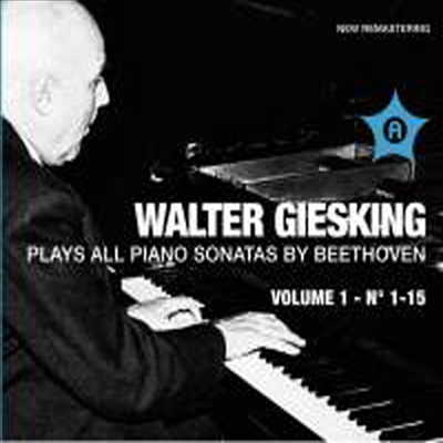 발터 기제킹 - 베토벤: 피아노 소나타 전곡 1집 1번 - 15번 (Beethoven: Piano Sonatas Nos.1 - 15 Vol.1) (4CD) - Walter Gieseking