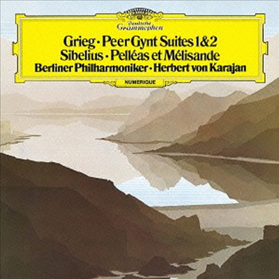그리그: 페르귄트 모음곡, 펠리아스와 멜리장드 (Grieg: Peer Gynt Suites, Pelleas Et Melisande) (Ltd. Ed)(Cardboard Sleeve)(SHM-SACD)(일본반) - Herbert Von Karajan
