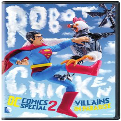 Robot Chicken DC Comics Special 2 : Villains in Paradise (로봇 치킨 2)(지역코드1)(한글무자막)(DVD)