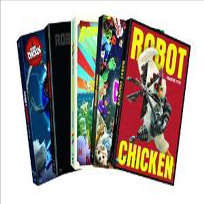 Robot Chicken Season 1-Season 5 (로봇 치킨 1-5)(지역코드1)(한글무자막)(DVD)