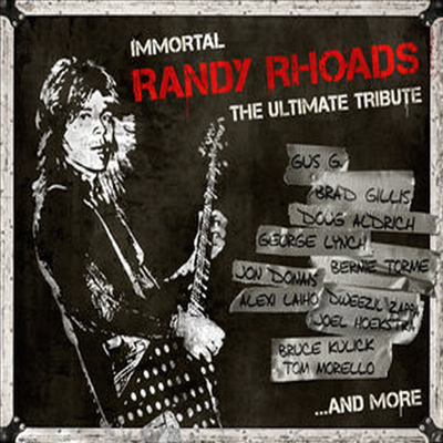 Tribute to Randy Rhoads - Immortal Randy Rhoads: The Ultimate Tribute (White Vinyl)(2LP)