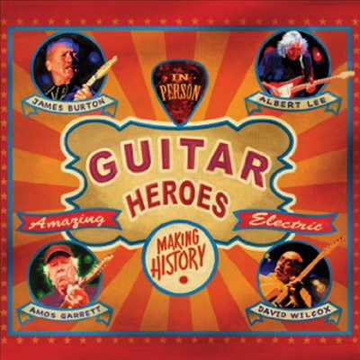 Albert Lee/Amos Garrett/David Wilcox James Burton - Guitar Heroes (CD)