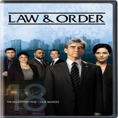 Law & Order: The Eighteenth Year 2008 Season (법과 질서: 더 에이틴 이어)(지역코드1)(한글무자막)(DVD)