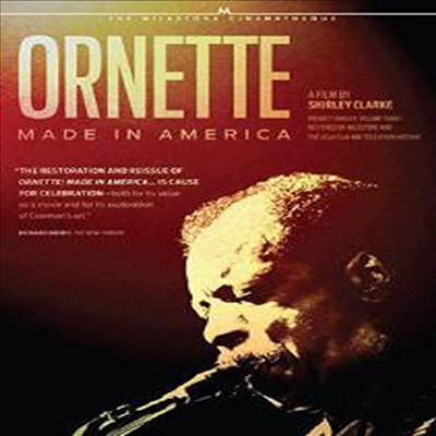 Ornette: Made In America (오넷: 메이드 인 아메리카)(지역코드1)(한글무자막)(DVD)