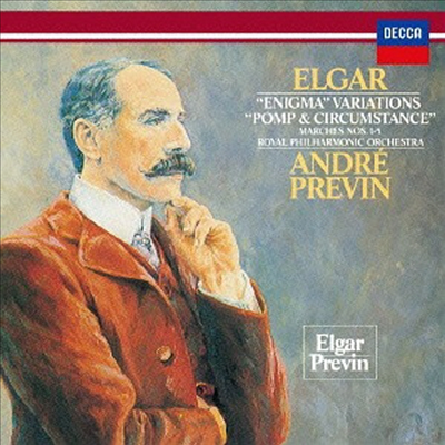 엘가: 수수께끼 변주곡, 위풍당당 행진곡 (Elgar: Enigma Variations, Pomp And Circumstance) (SHM-CD)(일본반) - Andre Previn
