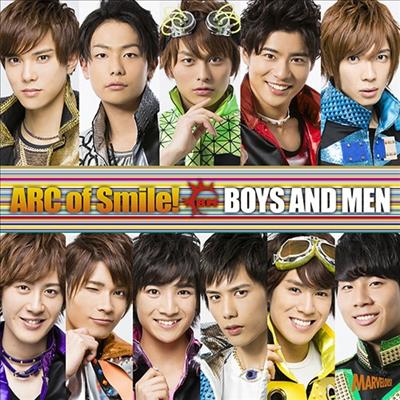 Boys And Men (보이즈 앤 맨) - ARC Of Smile! (CD)