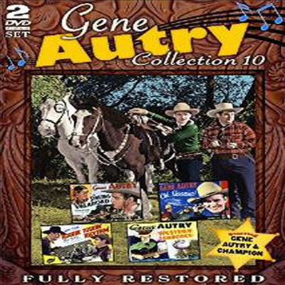 Gene Autry: Movie Collection 10 (진 오트리: 무비 컬렉션 10)(지역코드1)(한글무자막)(DVD)