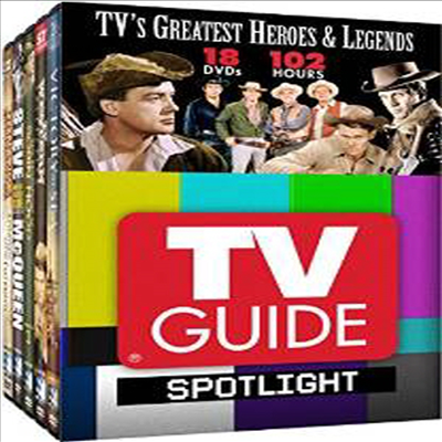 TV Guide Spotlight - Heroes & Legends: Victory at Sea - Bonanza - The Roy Rogers Show - The Cisco Kid - Death Valley Days - Adventures of Robin Hood - Wanted: Dead or Alive(지역코드1)(한글무자막)(DVD)