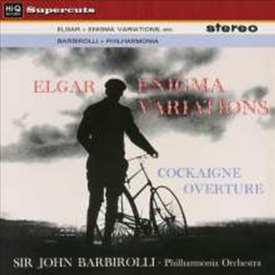 엘가: 수수께끼 변주곡 & 코카인 서곡 (Elgar: Enigma Variations Op.36 & Cockaigne-Overture Op. 40 'In London Town') (180g)(LP) - John Barbirolli