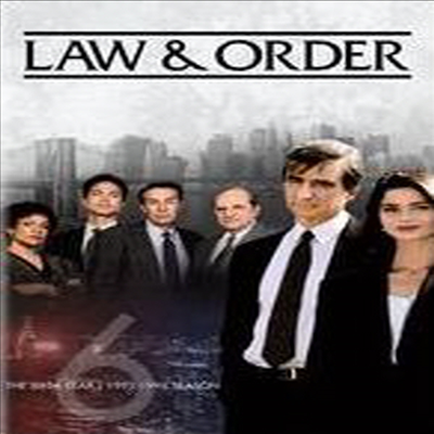 Law & Order: The Sixth Year (법과 질서: 시즌 6)(지역코드1)(한글무자막)(DVD)