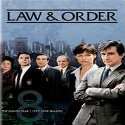 Law & Order: The Eighth Year (법과 질서: 시즌 8)(지역코드1)(한글무자막)(DVD)