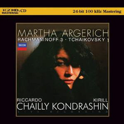 라흐마니노프: 피아노 협주곡 3번 & 차이코프스키: 피아노 협주곡 1번 (Rachmaninov: Piano Concerto No.3 & Tchaikovsky: Piano Concerto No.1) (K2HD) - Martha Argerich