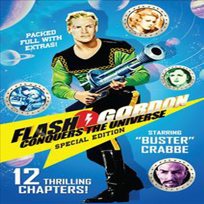 Flash Gordon: Conquers The Universe (플레쉬 고든의 우주정복)(지역코드1)(한글무자막)(DVD)