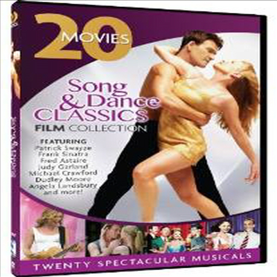 Song And Dance Classics - 20 Movie Collection: One Last Dance - Elle: A Modern Cinderella Tale - Till the Clouds Roll By - Private Buckaroo - Royal Wedding + 15 more!(지역코드1)(한글무자막)(DVD)