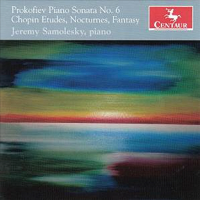 쇼팽: 3개의 연습곡 & 프로코피에프: 피아노 소나타 6번 (Chopin: Etudes & Prokofiev: Piano Sonata No.6)(CD) - Jeremy Samolesky