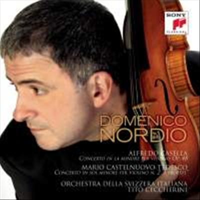 카셀라: 바이올린 협주곡 &amp; 카스텔누오보 테데스코: 바이올린 협주곡 2번 &#39;예언자들&#39; (Casella: Violin Concerto &amp; Castelnuovo-Tedesco: Violin Concerto No.2 &#39;The Prophets&#39;) - Tito Ceccherini