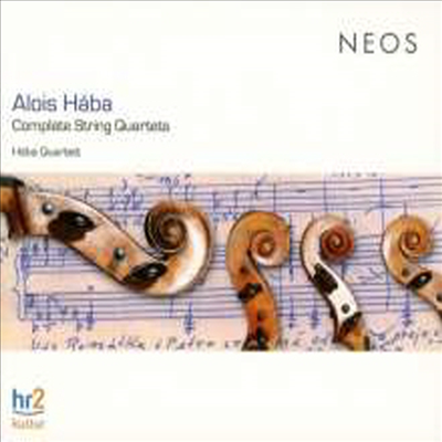 알로이스 하바: 현악 사중주 1번 - 16번 전집 (Alois Haba: Complete String Quartets Nos.1 - 16) (4CD Boxset) - Haba Quartett