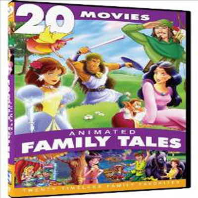 Animated Family Tales - 20 Movie Collection(지역코드1)(한글무자막)(DVD)