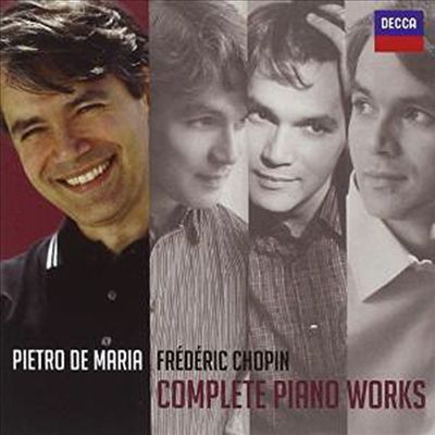 피에트로 데 마리아 - 쇼팽: 데카 피아노 녹음 전집 (Pietro de Maria - Chopin: Complete Piwno Works DECCA Recordings) (13CD Boxset) - Pietro de Maria