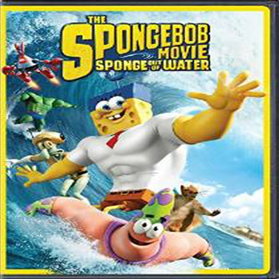 The Spongebob Movie: Sponge Out Of Water (스폰지밥 3D)(지역코드1)(한글무자막)(DVD)