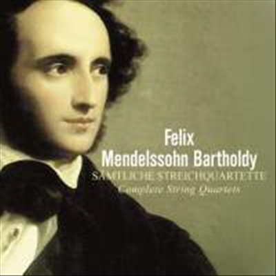 멘델스존: 현악 사중주 전곡 1번 - 6번 (Mendelssohn: Complete String Quartets Nos.1 - 6) (4CD) - Bartholdy Quartett