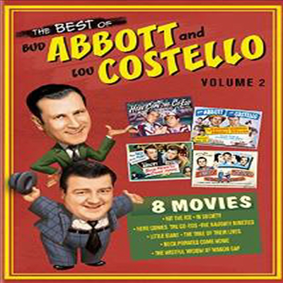 The Best Of Bud Abbott And Lou Costello: Volume 2 (더 베스트 오브 버드 애보트 앤 루 코스텔로: 볼륨 2)(지역코드1)(한글무자막)(DVD)