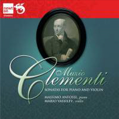 클라멘티: 바이올린과 피아노를 위한 작품집 (Clementi: Violin & Piano Works)(CD) - Massimo Anfossi