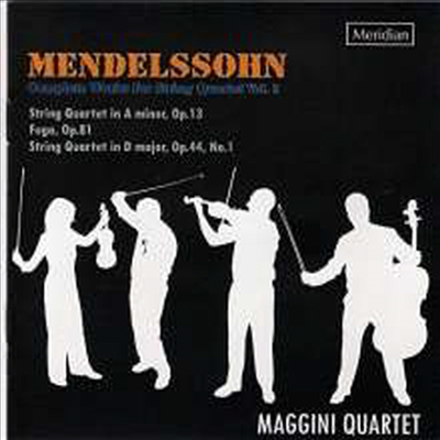 멘델스존: 현악 사중주 2집 (Mendelssohn: Complete String Quartets Vol.2)(CD) - Maggini Quartet