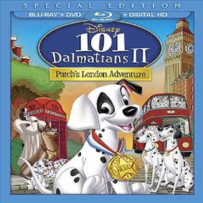 101 Dalmatians Ii: Patch's London Adventure (101마리의 달마시안 개 2 - 패치의 런던 대모험)(한글무자막)(Blu-ray)