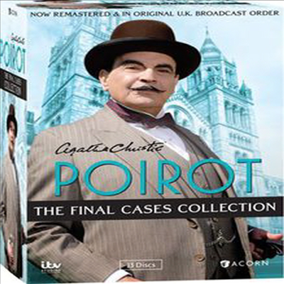 Agatha Christie&#39;s Poirot: The Final Cases Collection (아가사 크리스티스 푸아로: 더 파이널 케이스 컬렉션)(지역코드1)(한글무자막)(DVD)