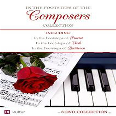 In The Footsteps Of The Great Composers Collection (인 더 풋스텝 오브 더 그레이트 컴포저스 컬렉션)(지역코드1)(한글무자막)(DVD)