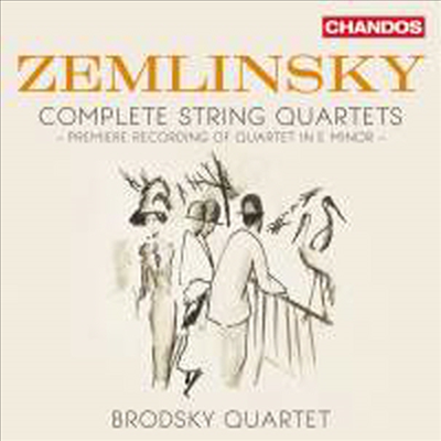 쳄린스키: 현악 사중주 1번 - 4번 (Zemlinsky: String Quartets Nos.1 - 4) (2CD) - Brodsky Quartet