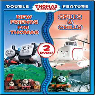 Thomas &amp; Friends: New Friends For Thomas / Spills &amp; Chills - Double Feature (뉴 프렌즈 포 토마스 / 스필스 앤 칠스)(지역코드1)(한글무자막)(DVD)