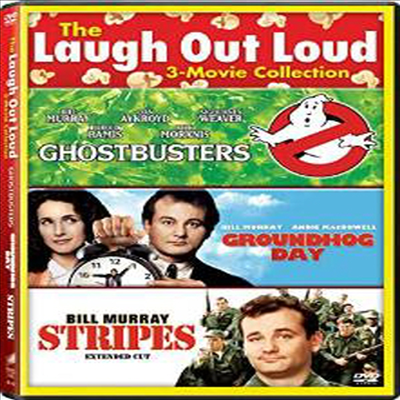 Ghostbusters / Groundhog Day / Stripes (고스트버스터즈 / 사랑의 블랙홀 / 괴짜들의 병영 일지)(지역코드1)(한글무자막)(DVD)