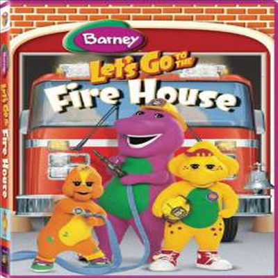Barney: Let's Go to the Fire House (쭈쭈 공룡 바니 : 렛츠 고 투 더 파이어 하우스)(지역코드1)(한글무자막)(DVD)