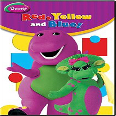 Barney: Red, Yellow, and Blue! (쭈쭈 공룡 바니 : 레드 옐로우 앤 블루)(지역코드1)(한글무자막)(DVD)