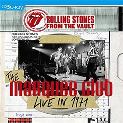 Rolling Stones - From The Vault - The Marquee Club Live in 1971 (SBD/CD) (Blu-ray)(2015)