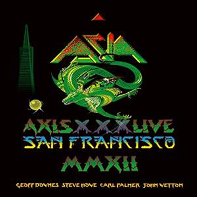 Asia - AXIS XXX - Live In San Francisco (Deluxe Edition)(2CD+DVD)